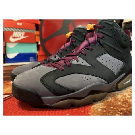 Air Jordan 6 “Bordeaux” — Black/Light Graphite-Dark Grey-Bordeaux (CT8529-063)