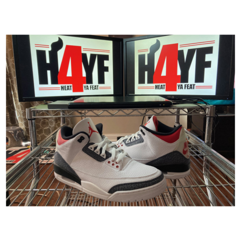 Air Jordan 3 SE-T “Fire Red” — White/Fire Red-Black (CZ6433-100)