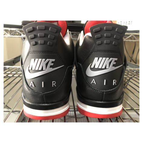 Air Jordan 4 “Bred Reimagined” — Black/Fire Red-Cement Grey (FV5029-006)