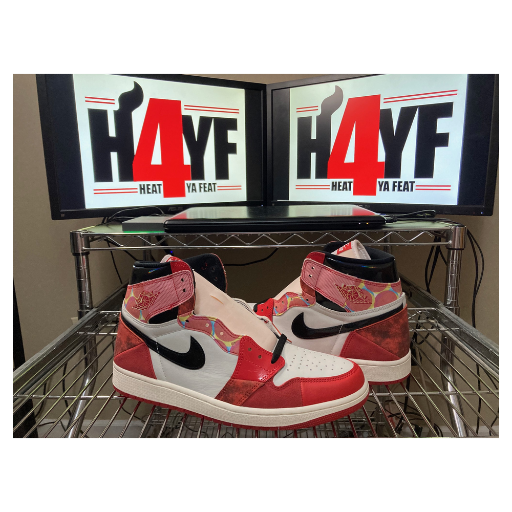 Air Jordan 1 High OG "Spider-Verse" (Pair 2) — University Red/Black-White (DV1748-601)