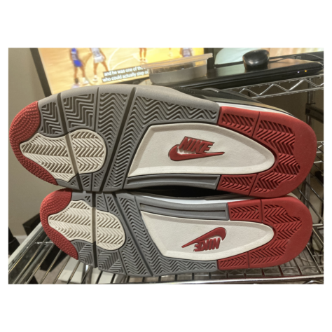 Air Jordan 4 “Bred” — Black/Cement Grey-Summit White-Fire Red (308497-060)