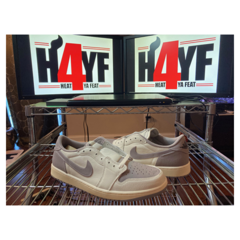 Air Jordan 1 Low OG “Atmosphere Grey” — Sail/Black-Atmosphere Grey (CZ0790-101)