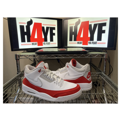 Air Jordan 3 Tinker “Air Max 1” — White/University Red-Neutral Grey (CJ0939-100)