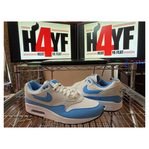 Nike Air Max 1 "University Blue" 2023 — White/University Blue-Photon Dust-Black (FD9082-103)