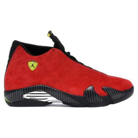 Air Jordan 14 Retro — Challenge Red/Vibrant Yellow-Anthracite-Black (654459-670)