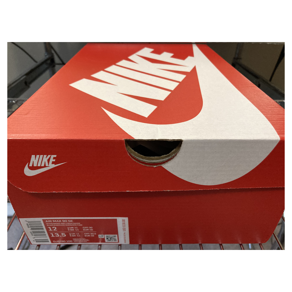 Nike Air Max 90 “Swingman” — White/Fresh Water-Grey Fog-Smoke Grey (DJ5190-100)