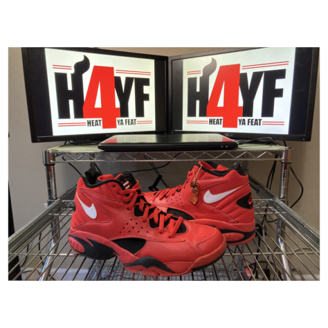 Nike Air Maestro II “Trifecta” — University Red/White-Black (AJ9281-600)
