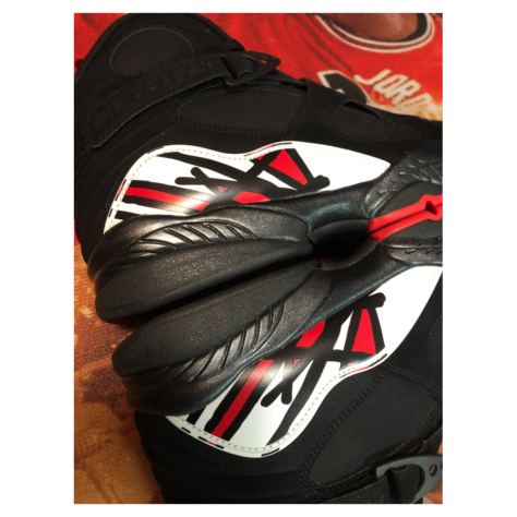 Air Jordan 8 “Playoffs” — Black/True Red-White (305381-062)