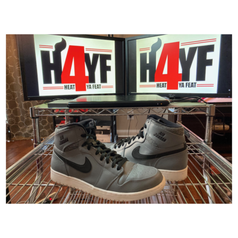 Air Jordan 1 Rare Air — Wolf Grey/Black-White (332550-014)