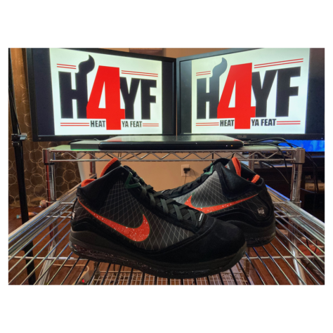 Nike LeBron 7 “FAMU” — Black/Team Orange-Gorge Green-White (DX8554-001)