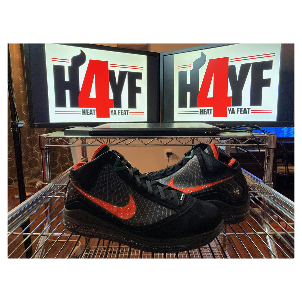 Nike LeBron 7 “FAMU” — Black/Team Orange-Gorge Green-White (DX8554-001)