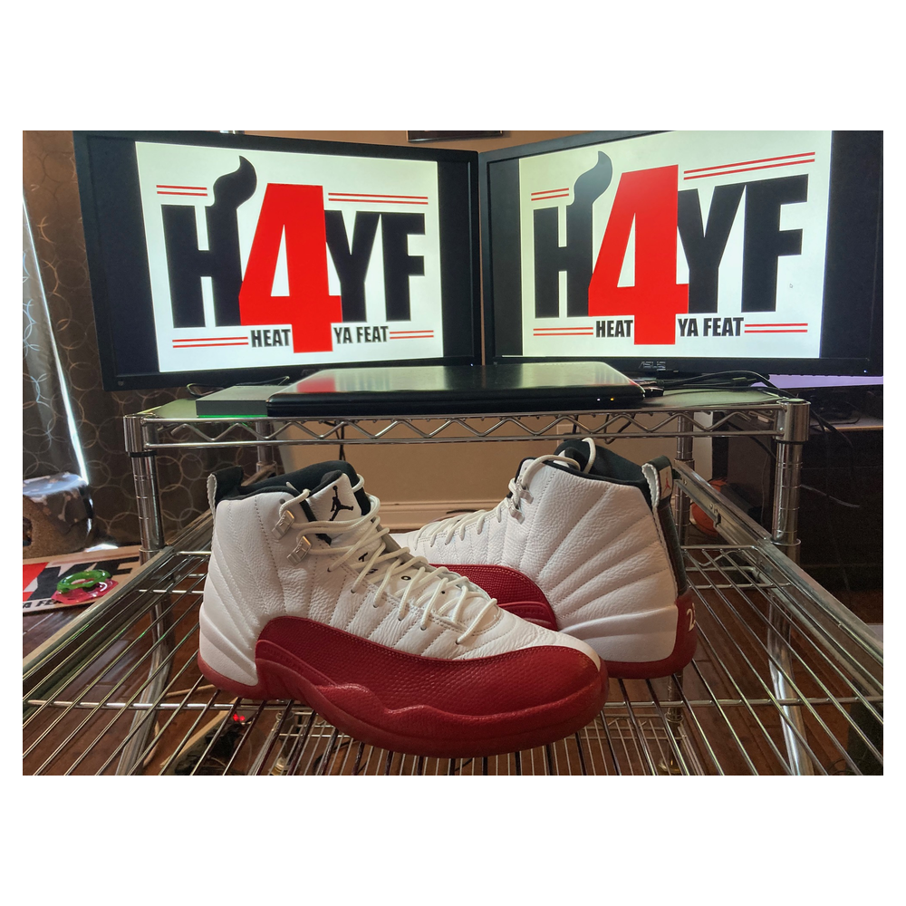 Air Jordan 12 “Cherry” — White/Black-Varsity Red (CT8013-116)
