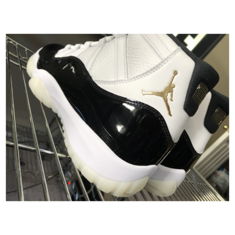 Air Jordan 11 “Gratitude” — White/Black-Metallic Gold (CT8012-170)