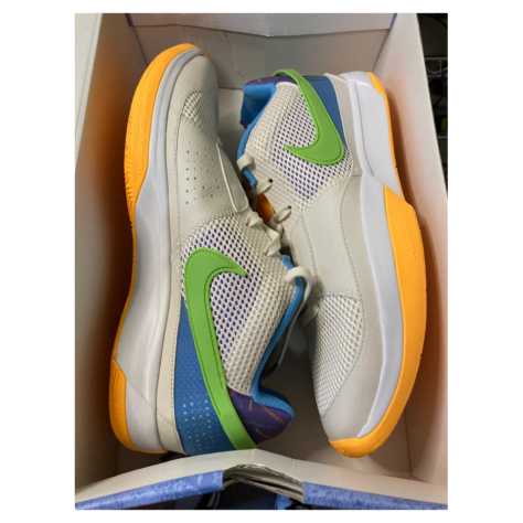 Nike Ja 1 “Trivia” — Phantom/Action Green-Action Grape-White (DR8785-001)