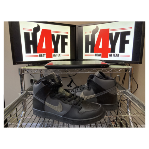 FPAR x Nike SB Dunk High — Black/Dark Grey-Black (BV1052-001)