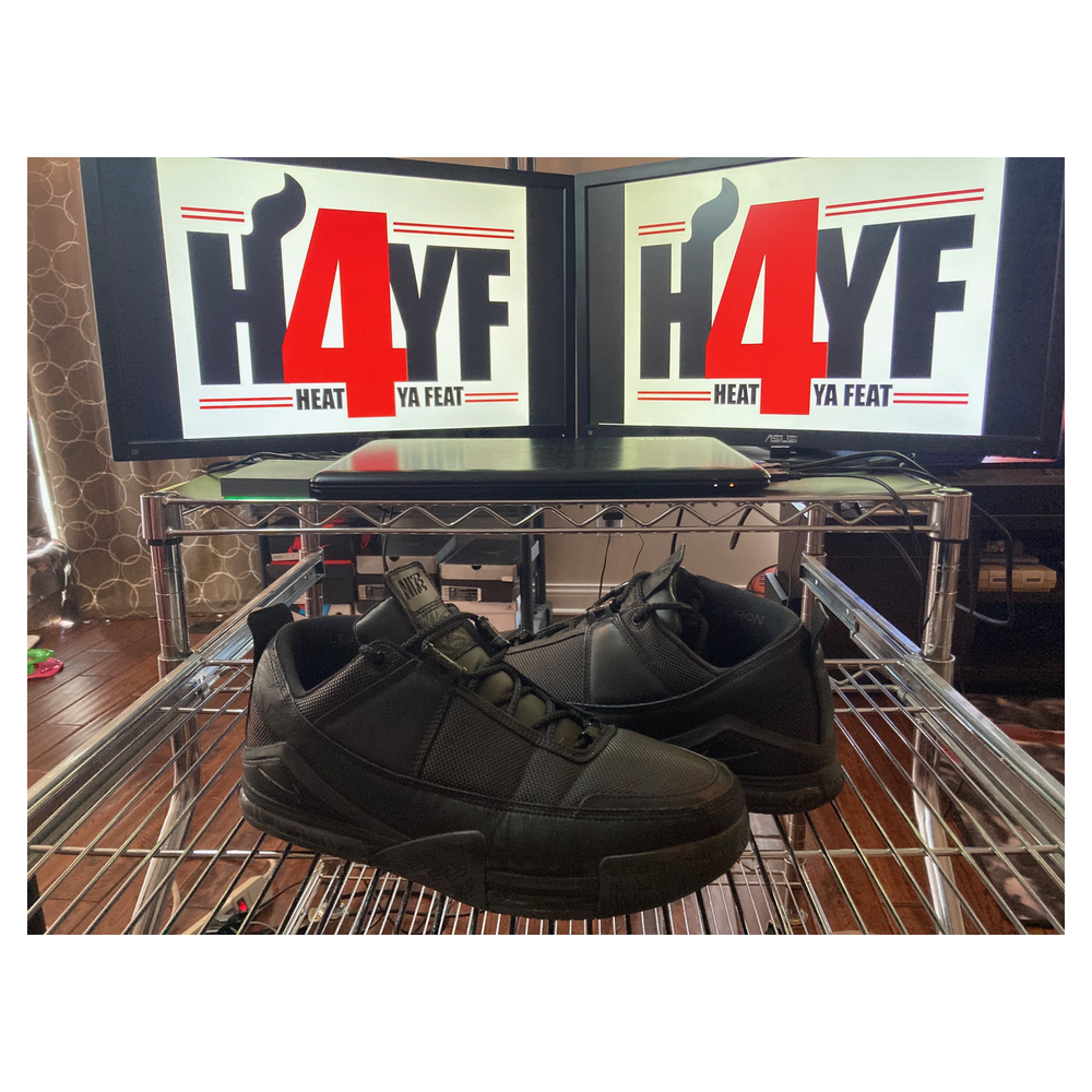 LeBron 2 Low "Triple Black" — Black/Black-Anthracite (310845-001)