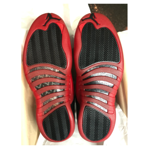 Air Jordan 12 "Flu Game" — Black/Varsity Red (130690-002)