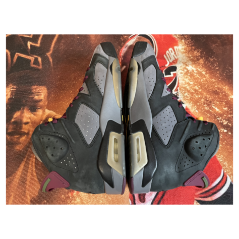 Air Jordan 6 “Bordeaux” — Black/Light Graphite-Dark Grey-Bordeaux (CT8529-063)