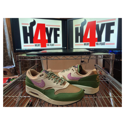 Nike Air Max 1 “Treeline” — Treeline/Light Bordeaux-Dark Driftwood (DR9773-300)