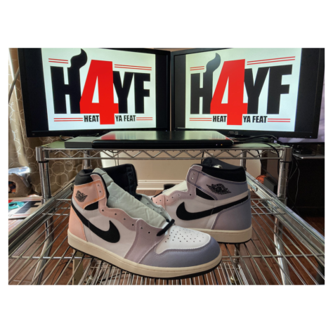 Air Jordan 1 High OG “Skyline” — Vivid Orange/Black-Iced Lilac-True Blue-Sail (DX0054-805)