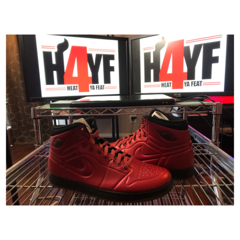 Jordan 1 Anodized "Cranberry" — Varsity Red/Black-White (414823-601)