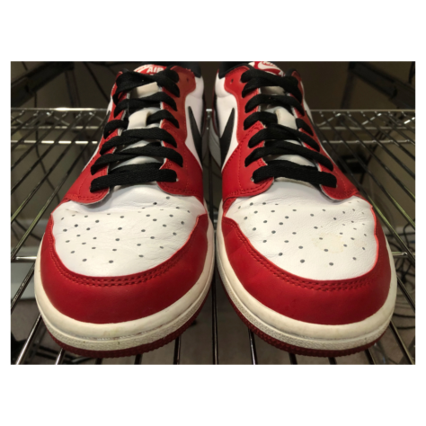 Air Jordan 1 Low OG “Chicago” — Varsity Red/Black-White (705329-600)