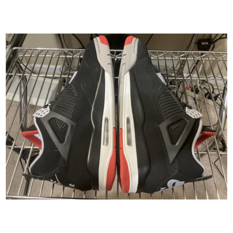 Air Jordan 4 “Bred” — Black/Cement Grey-Summit White-Fire Red (308497-060)