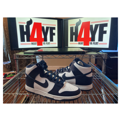 Nike Dunk High “Championship Navy” — White/Midnight Navy-White (DD1399-104)
