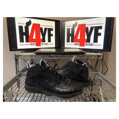 Air Jordan 2011 "Blackout" — Black/Dark Charcoal (436771-001)