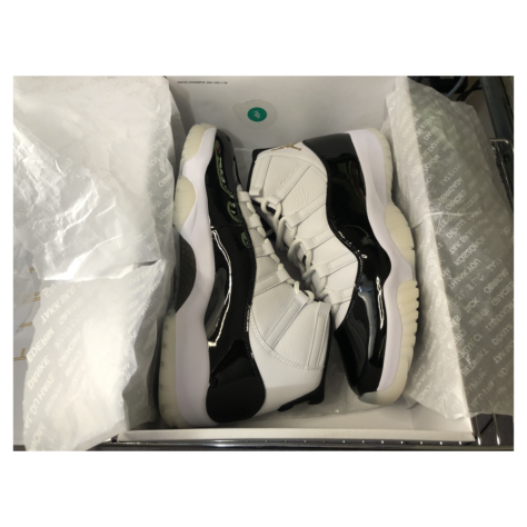 Air Jordan 11 “Gratitude” — White/Black-Metallic Gold (CT8012-170)