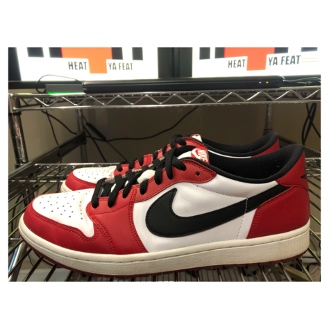 Air Jordan 1 Low OG “Chicago” — Varsity Red/Black-White (705329-600)