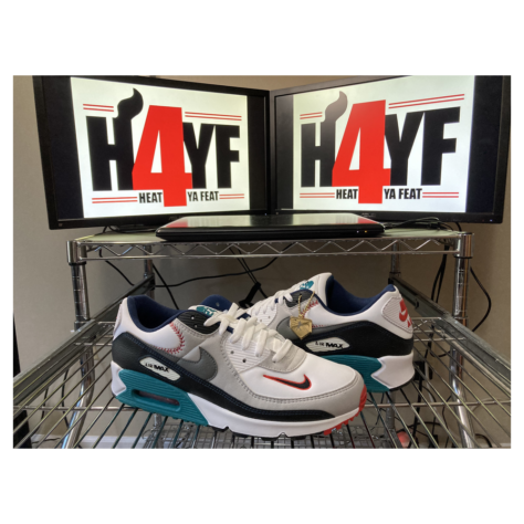 Nike Air Max 90 “Swingman” — White/Fresh Water-Grey Fog-Smoke Grey (DJ5190-100)