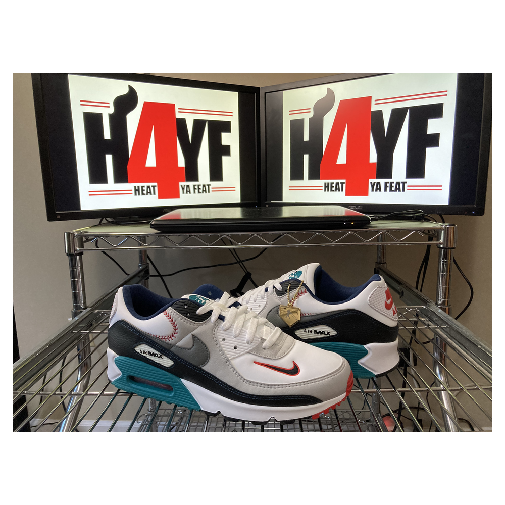 Nike Air Max 90 “Swingman” — White/Fresh Water-Grey Fog-Smoke Grey (DJ5190-100)