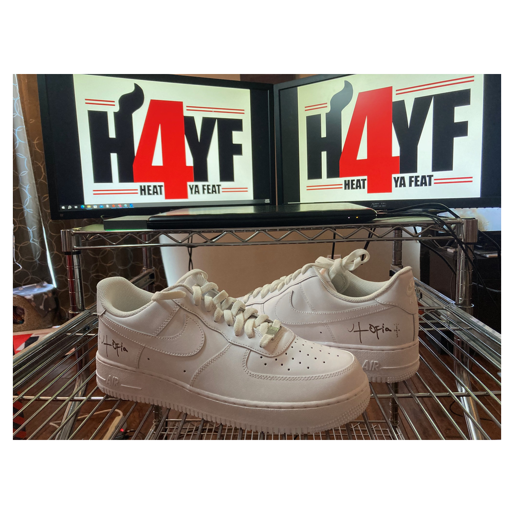 Nike Air Force 1 Low x Travis Scott "Utopia" — White/White (CW2288-111)