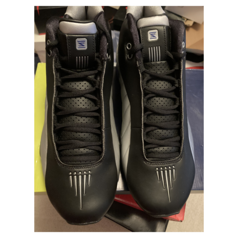Nike Shox BB4 — Black/Metallic Silver-Lapis (AT7843-001)