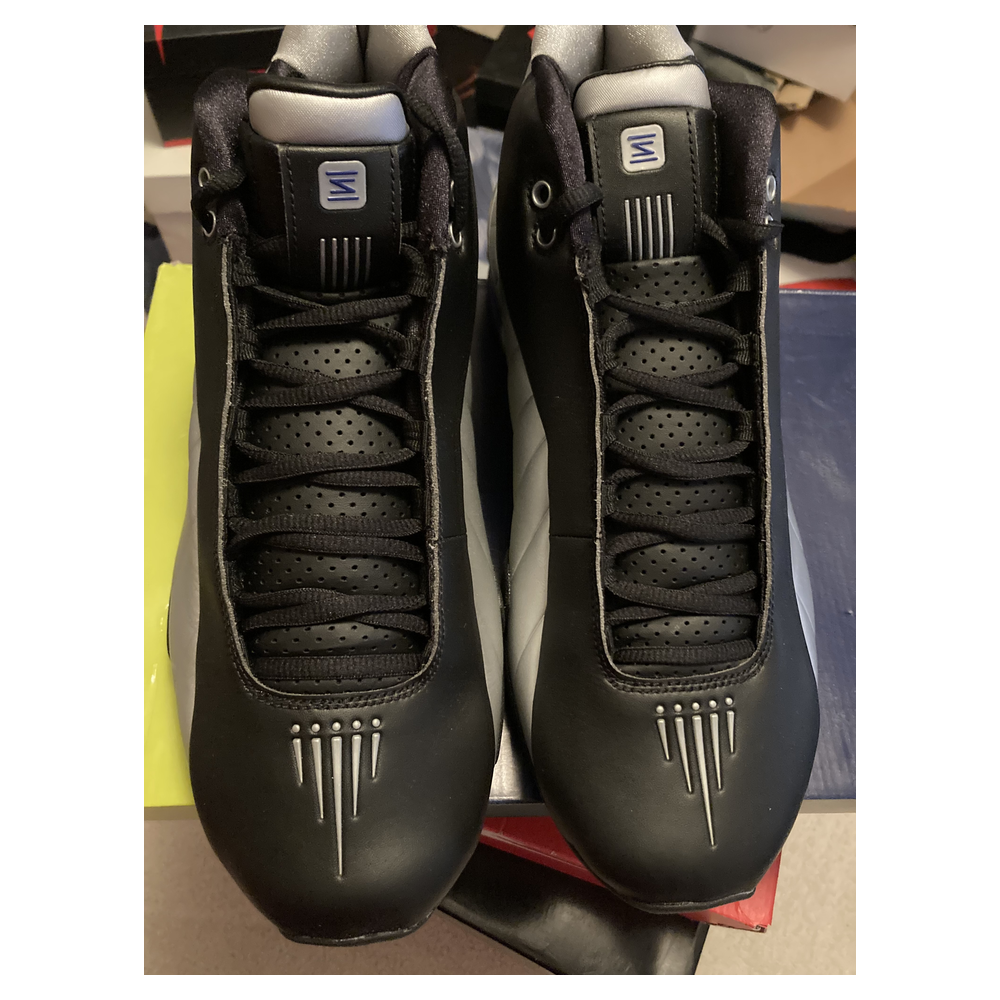 Nike Shox BB4 — Black/Metallic Silver-Lapis (AT7843-001)