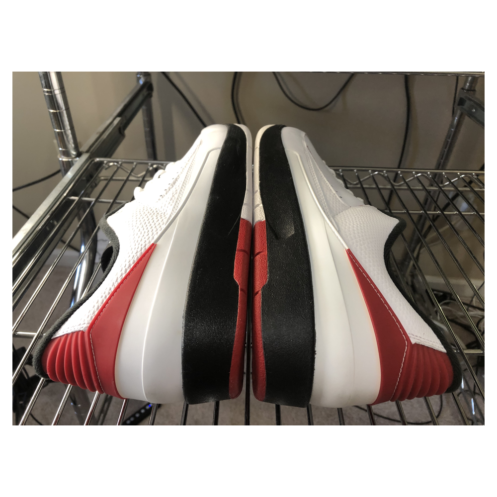 Air Jordan 2 Low OG “Chicago” — White/Varsity Red-Black (832819-101)