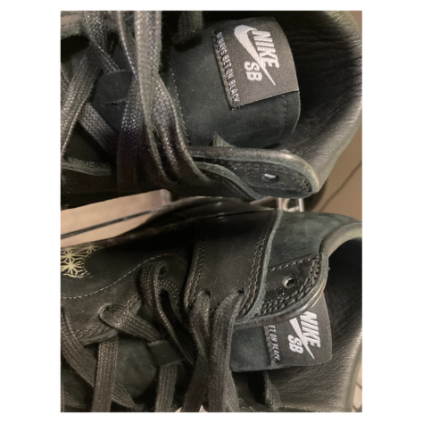 Black Bar x Nike SB Dunk High — (AH9613-002)