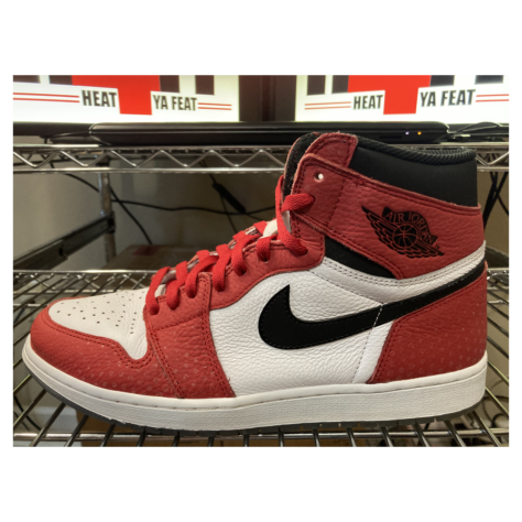 Air Jordan 1 Retro High OG “Origin Story” — Gym Red/Black-White-Photo Blue (555088-602)