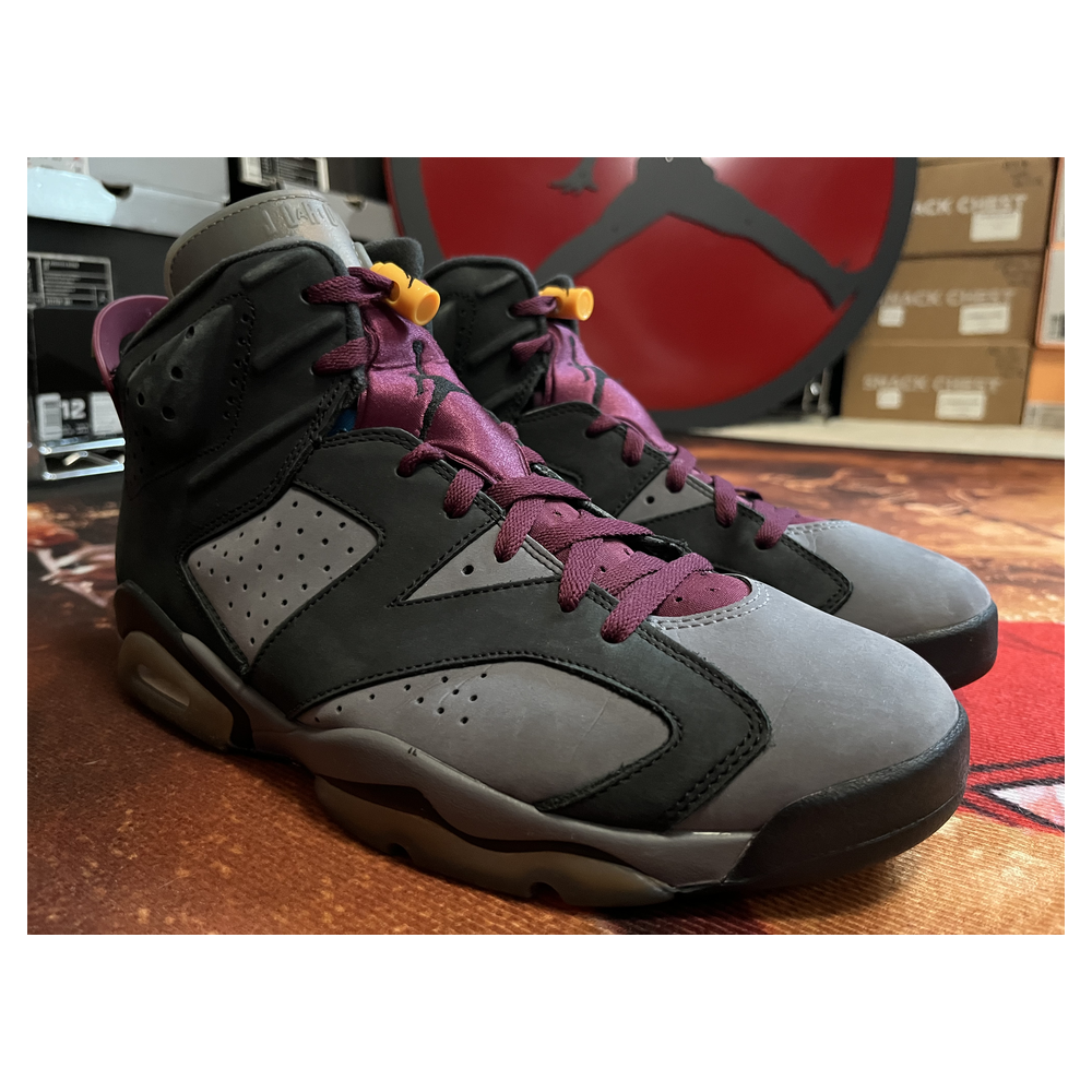 Air Jordan 6 “Bordeaux” — Black/Light Graphite-Dark Grey-Bordeaux (CT8529-063)