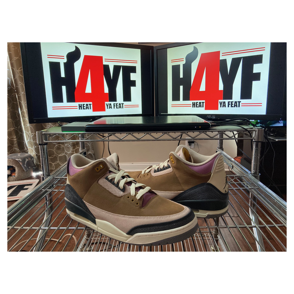 Air Jordan 3 Winterized “Archaeo Brown” — Archaeo Brown/Dark Smoke Grey-Fossil Stone-Light Bordeaux-Cement Grey (DR8869-200)