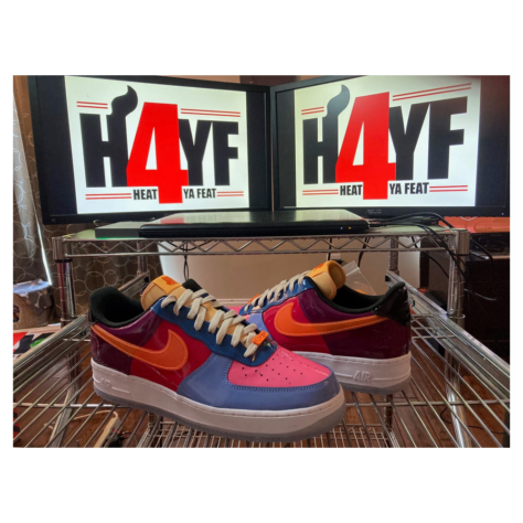 Nike AF1 x UNDFTD "Polar Blue" Sz 12 — Polar/Total Orange-Multi-Color (DV5255-400)