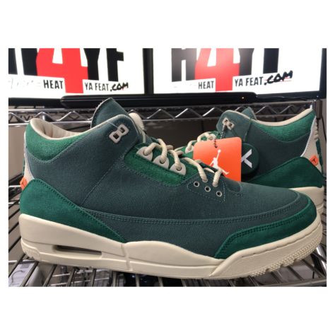Nina Chanel Abney x Air Jordan 3 OG SP WMNS — Bicoastal/Black-Malachite-Fossil (FZ7974-300)