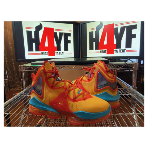 Nike LeBron 19 “Uniform Hook” — Mantra Orange/Light Blue Fury (DC9338-800)
