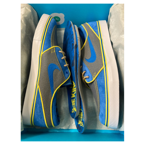 Nike SB Stefan Janoski Doerbecher — Battle Blue/Battle Blue-Cool Grey-Tour Yellow (AH6965-470)