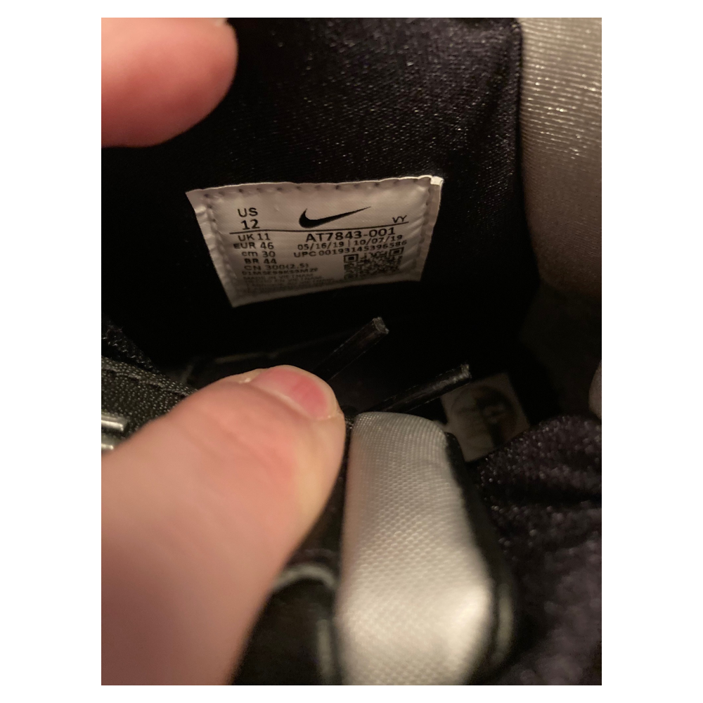 Nike Shox BB4 — Black/Metallic Silver-Lapis (AT7843-001)