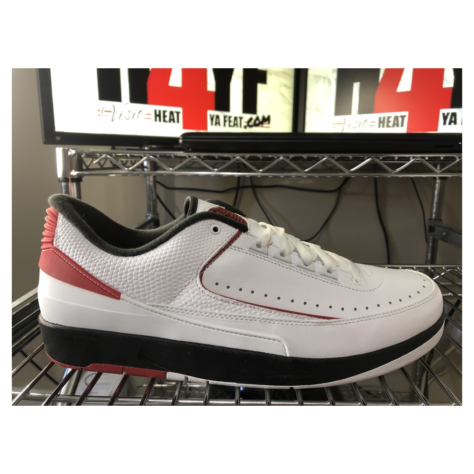 Air Jordan 2 Low OG “Chicago” — White/Varsity Red-Black (832819-101)