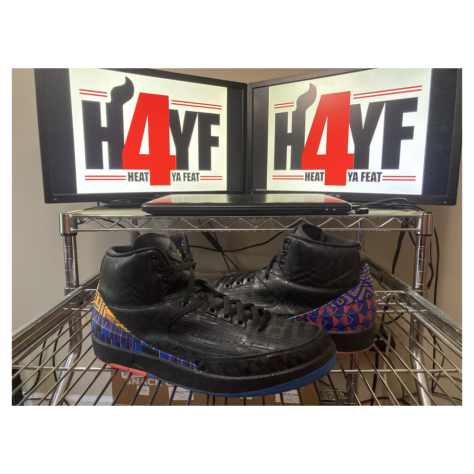 Air Jordan 2 “BHM” — Black/Metallic Gold (BQ7618-007)