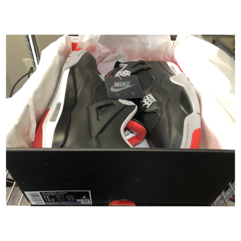 Air Jordan 4 “Bred Reimagined” — Black/Fire Red-Cement Grey (FV5029-006)