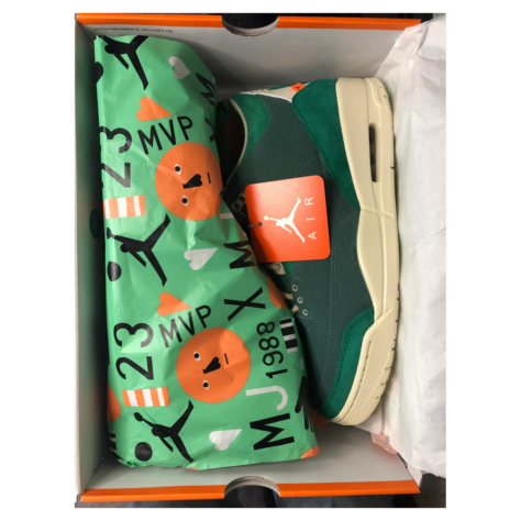 Nina Chanel Abney x Air Jordan 3 OG SP WMNS — Bicoastal/Black-Malachite-Fossil (FZ7974-300)